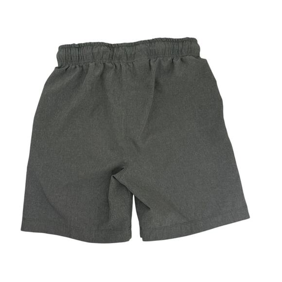 Tommy Bahama Active Dri-Fit Drawstring Green Gray Athletic Shorts Size 7/8 - Picture 2 of 3